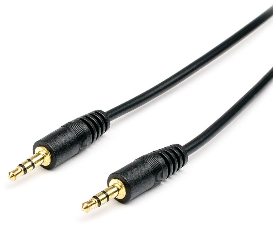 Аудио-кабель 1.0 m GEPLINK Jack3.5(m)/Jack3.5(m)