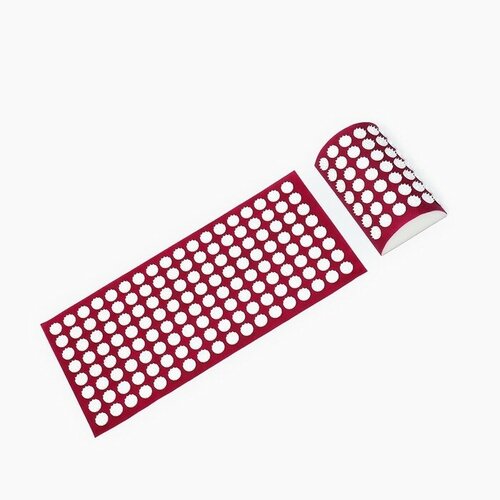 Аппликатор Кузнецова комплект 144 колючки спантекс красный 260 х 560 мм валик 140230 900₽