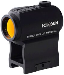 Коллиматорный прицел Holosun HS403GL черный