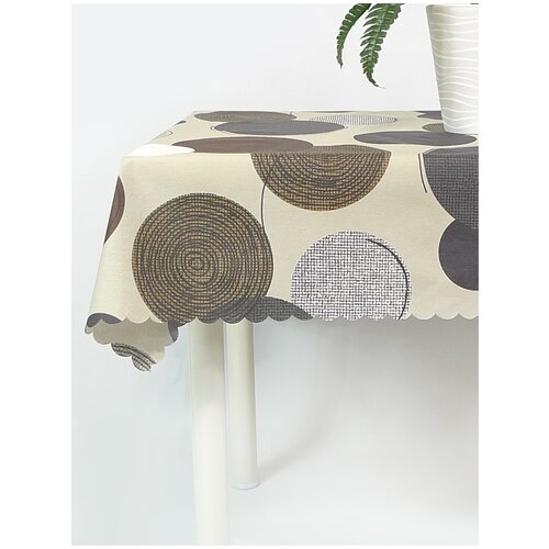 фото Тефлоновая скатерть mori помпас 120x140