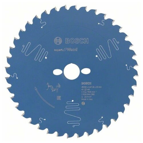 фото Пильный диск bosch expert for wood 216x30x2.4/1.8x40t 2608644079
