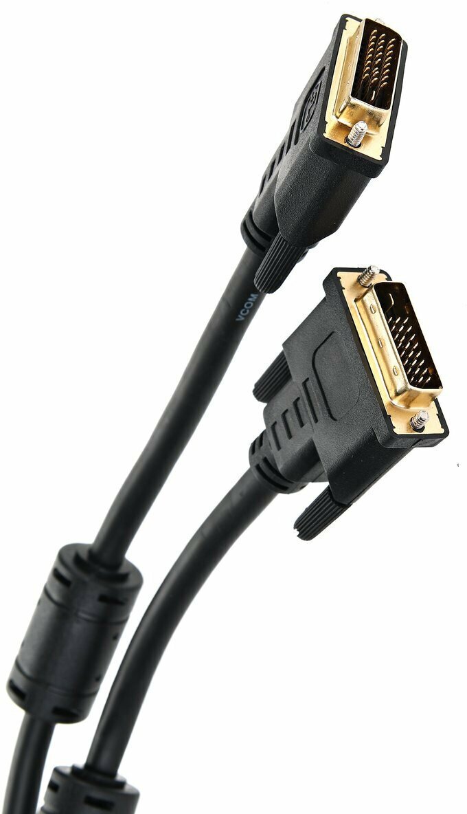 Кабель для монитора VCOM DVI-D-DVI-D Dual Link 1.8 метра [VDV6300-1.8M] - фото №6