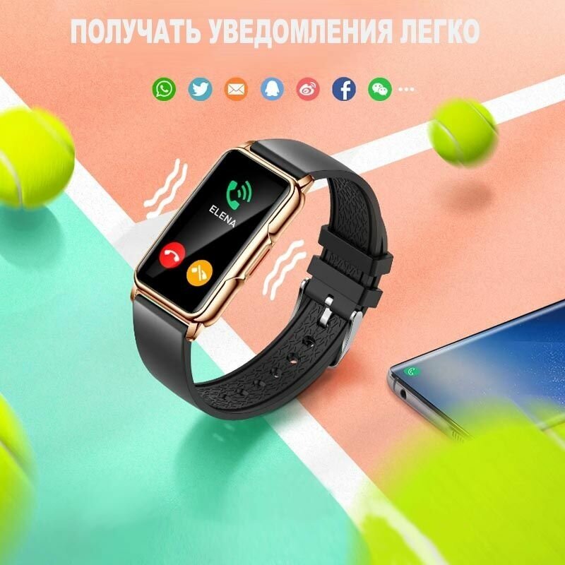 Умные часы CheckME Smart CMSH80GB с календарем, пульсометром, счетчиком калорий — фото 1
