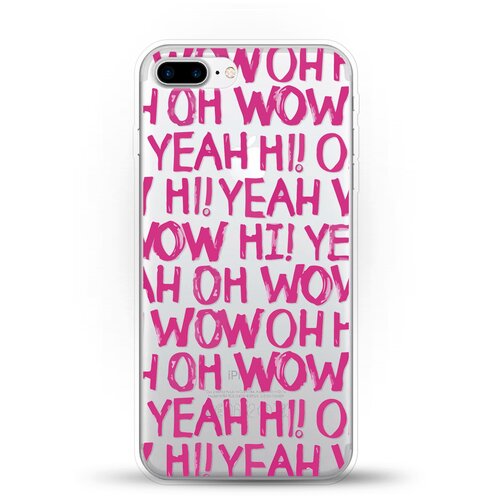 фото Силиконовый чехол oh yeah на apple iphone 8 plus andy & paul