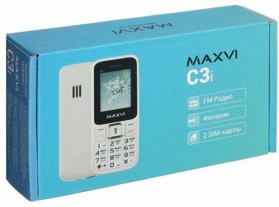 Сотовый телефон Maxvi C3i Black