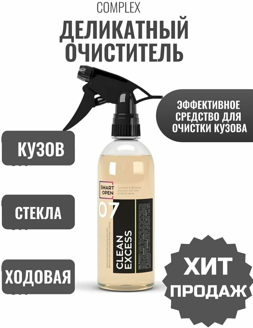 Профессиональная автохимия. Деликатный очиститель CLEAN EXCESS