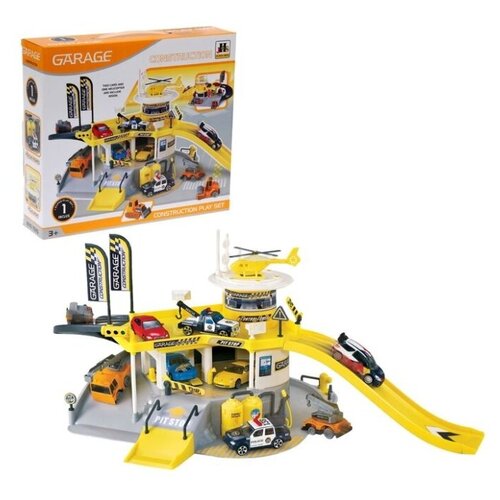 фото Игровой набор стройплощадка, 2 уровня, вертолетная площадка 1475174 .