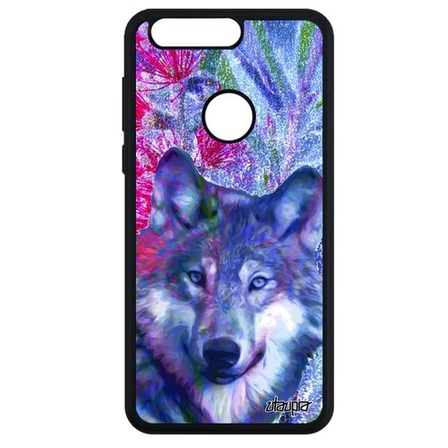 фото Чехол для мобильного honor 8, "дикий волк" хищник wolf utaupia