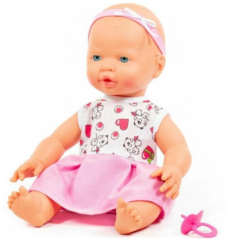 Высококачественная детская кукла пупс Полесье - 35 см с соской