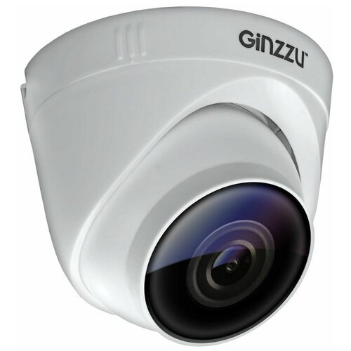 Камера видеонаблюдения IP Ginzzu HID-2301A 1080p 36 мм белый бп-00001457 464300₽