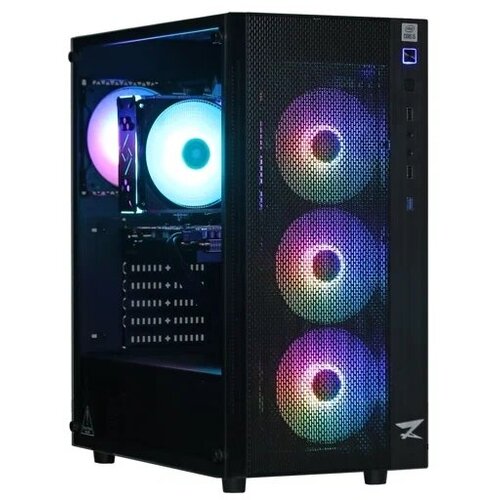 Игровой компьютер ElitePC ( i5 10400F / Radeon RX 6600 XT / 16GB / 500GB SSD / W10), черный