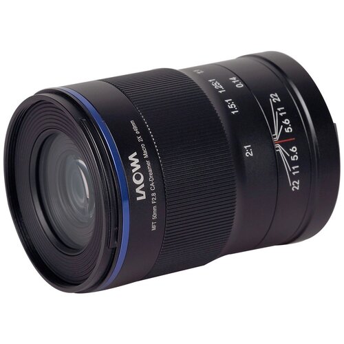 Объектив Laowa 50mm f/2.8 2X Ultra Macro APO MFT, черный переходное кольцо flama fl m43 om для объективов olympus om под байонет micro 4 3