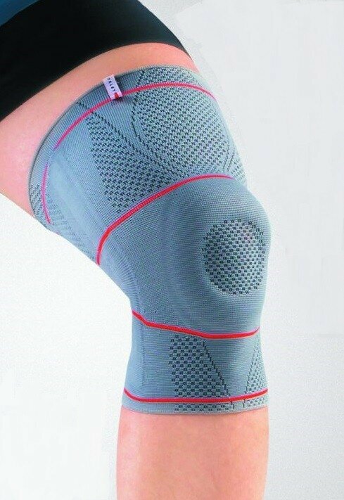 Ортез Orlett DKN-203 GenuFlex на коленный сустав, со спиральными ребрами жесткости S Универсальный