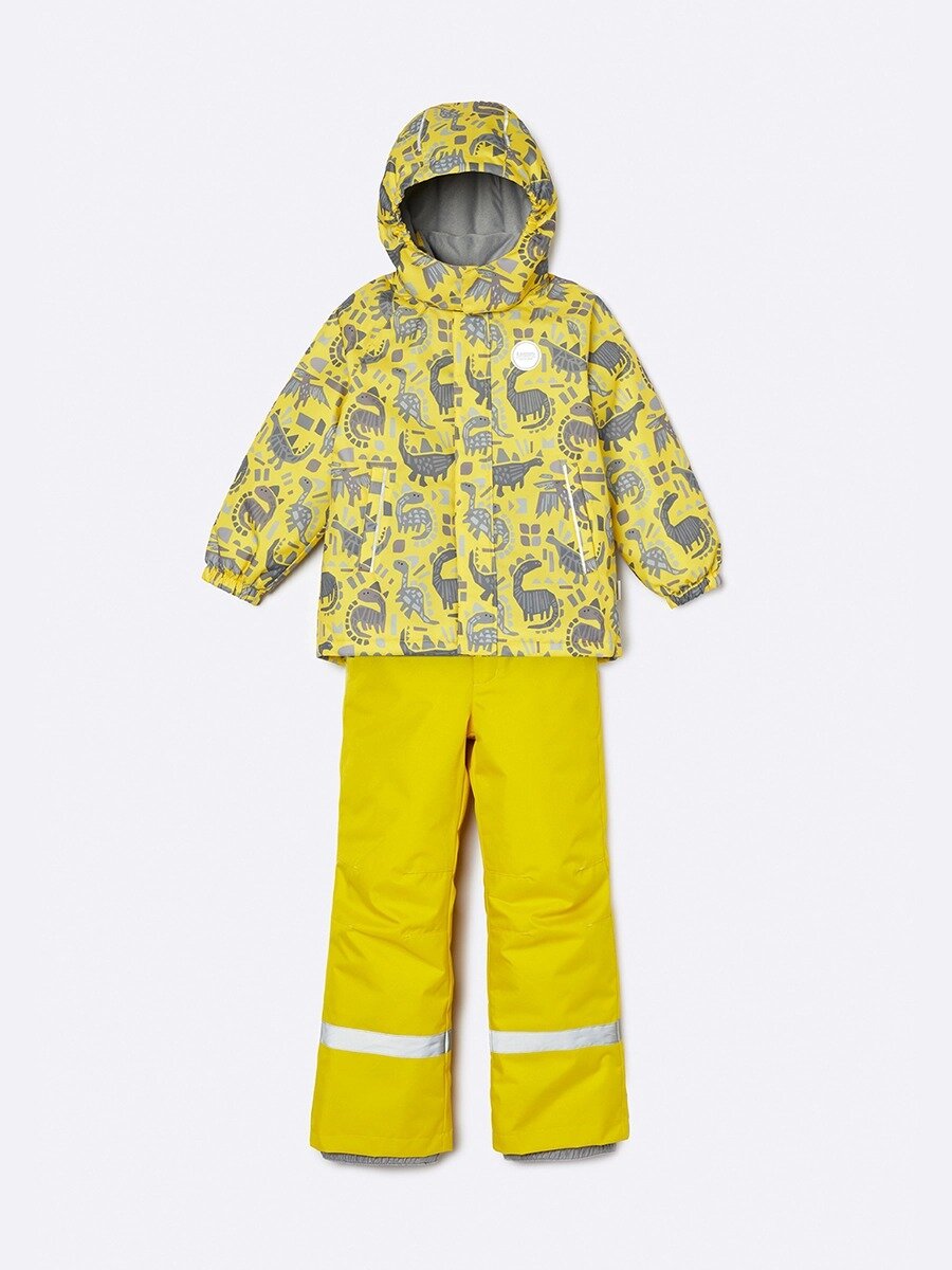 Комплект верхней одежды Lassie Vari, размер 122, , Желтый — фото 1