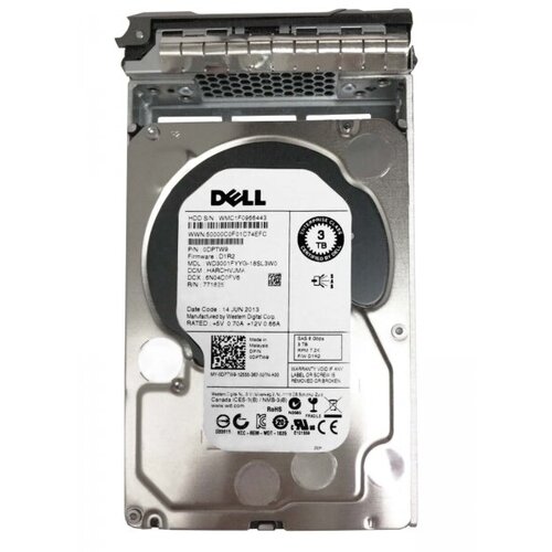 Жесткий Диск Dell 05JXFM 3Tb SAS 35 HDD 3672500₽