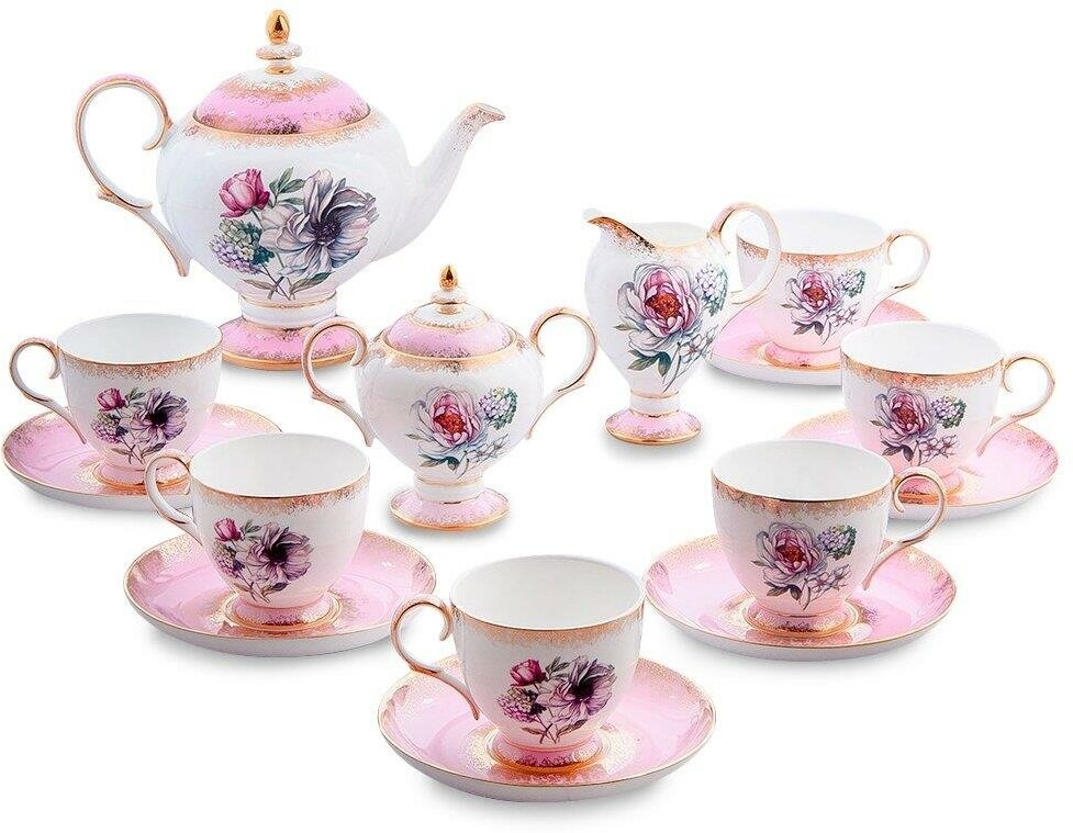 Чайный сервиз Розовый сад