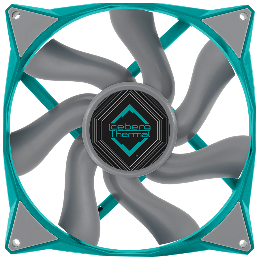 Вентилятор Iceberg Thermal IceGALE Xtra 140 Teal IceGALE_Xtra_140mm_TEAL
