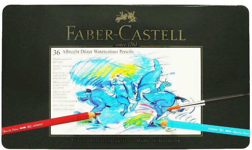 Карандаши цветные Faber-Castell Albrecht Durer 36 шт. - фото №9