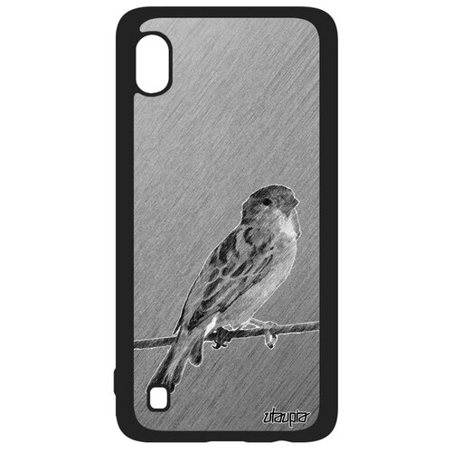 фото Чехол на мобильный galaxy a10, "воробей" воробушек птица utaupia