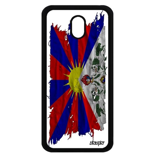 фото Чехол для телефонов galaxy j5 2017, "флаг тибета на ткани" страна государственный utaupia