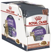 Влажный корм для стерилизованных кошек Royal Canin Appetite Control Care, 12 шт. х 85 г (кусочки в соусе)