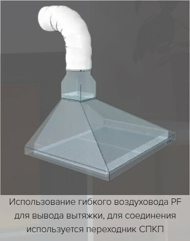 канал-воздуховод гибкий гофрир. 125мм, пвх до 1м, 12,5pf1, эра ERA - фото №9