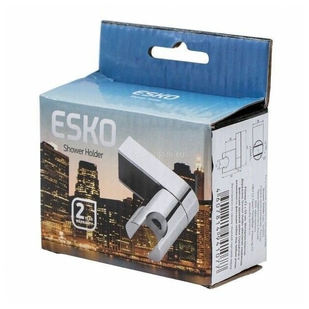 Держатель для душа Esko SH405 - фотография № 2