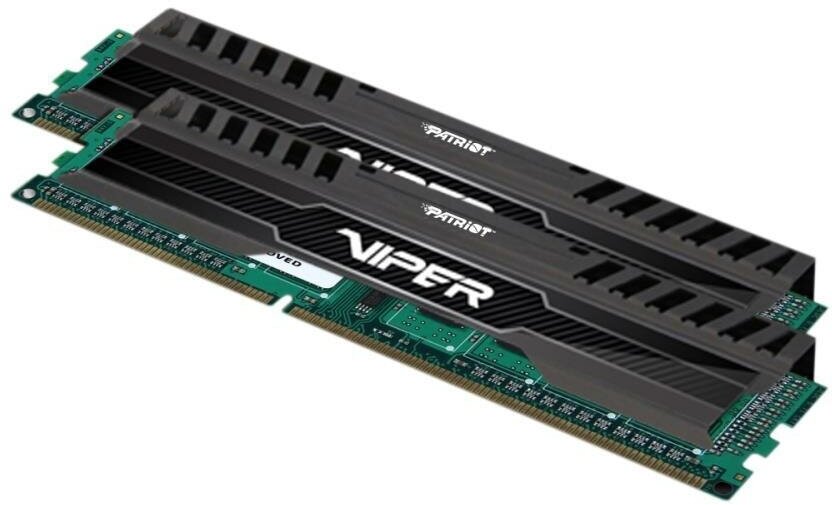 Оперативная память 16Gb DDR-III 1866MHz Patriot Viper 3 Black Mamba (2x8Gb KIT) (PV316G186C0K) - фотография № 5