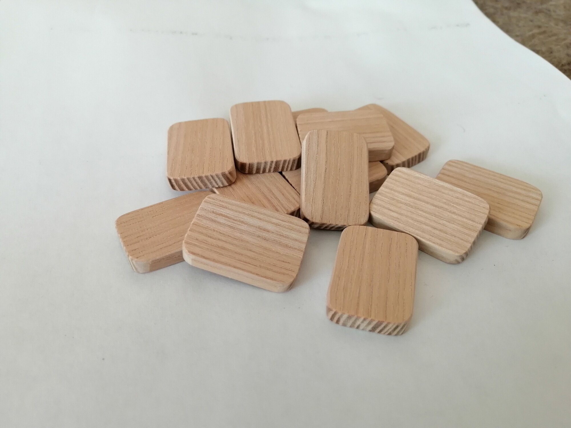 фото Набор заготовок для рун из ясеня 25 шт