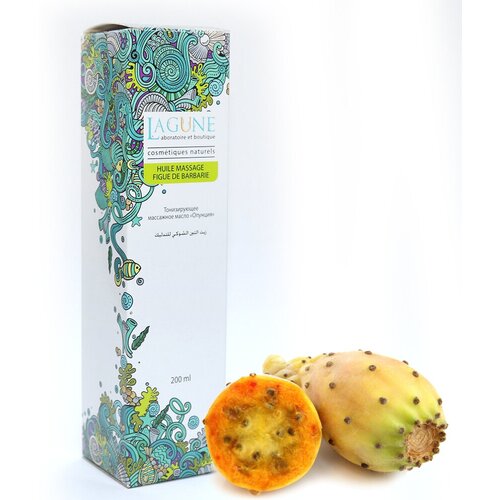 Масло массажное тонизирующее «Опунция» / HUILE MASSAGE FIGUE DE BARBARIE