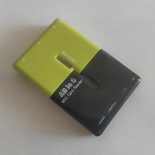 USB-HUB разветвитель 3 port 20 USB USB кард ридер SD MicroSD TF 52100₽