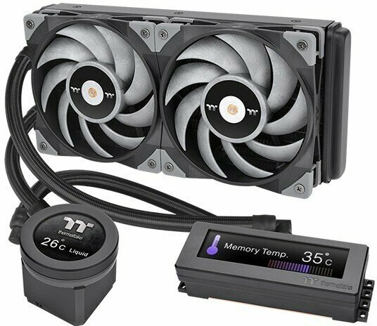 Система жидкостного охлаждения Thermaltake Floe RC Ultra 240 CPU & Memory AIO Liquid Cooler (CL-W324-PL12GM-A)