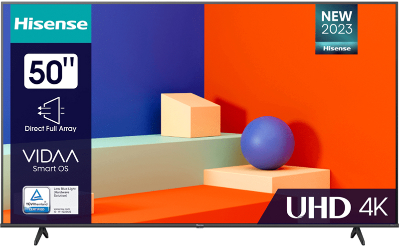 Телевизор LED Hisense 50" 50A6K