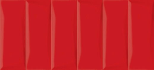 Evolution облицовочная плитка рельеф кирпичи красный (EVG413) 20x44