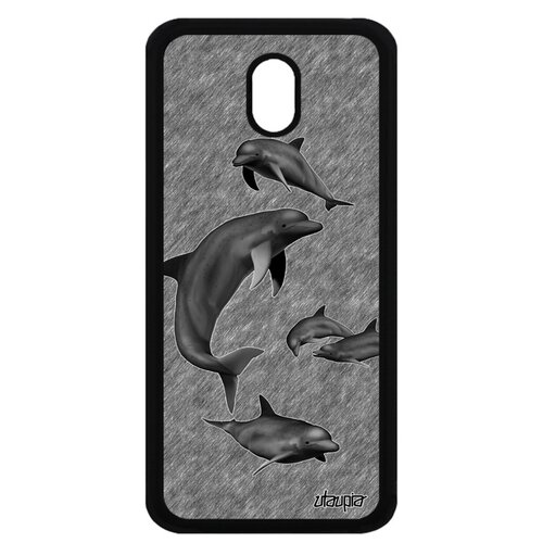 фото Чехол на смартфон galaxy j3 2017, "дельфины" соталия белуха utaupia