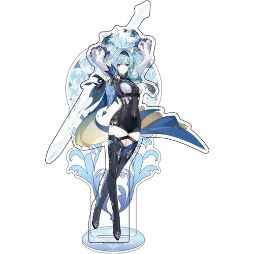 Фигурка miHoYo Monstadt Characters Standee Eula, 15.5 см genshin impact anime cosplay wall hanger kazuha baal ayaka yoimiya eula sara itto gorou shogun kokomi fans collections props