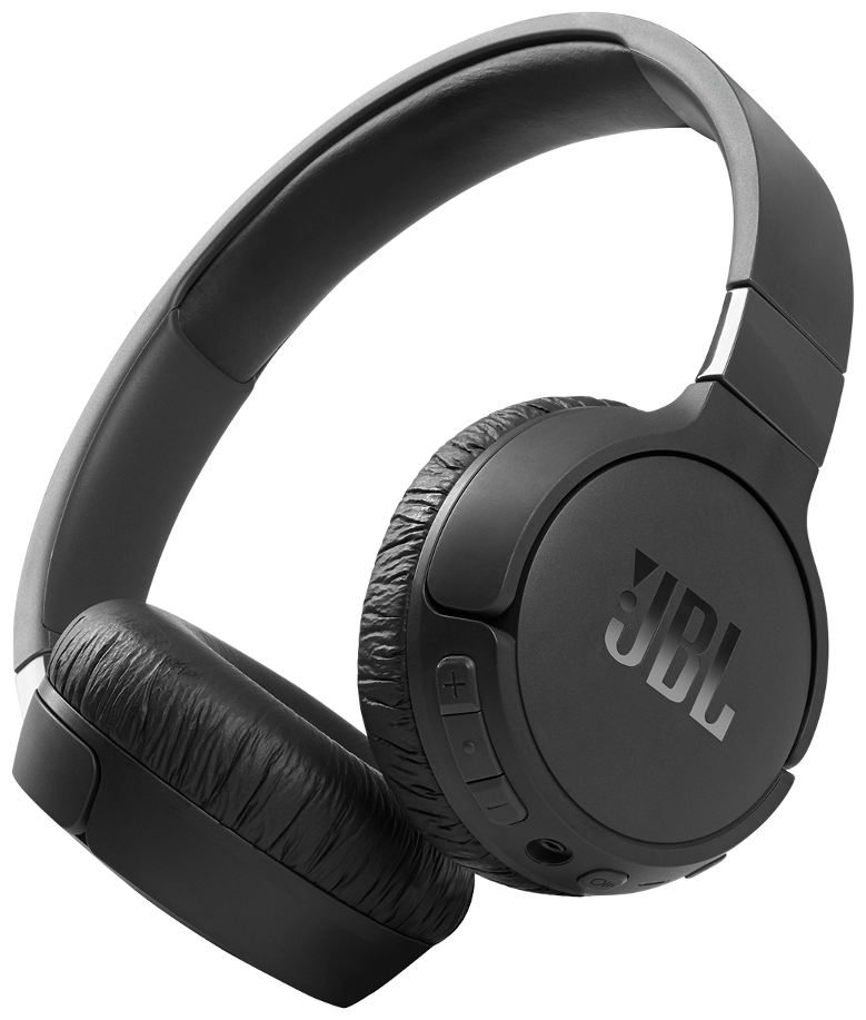 Беспроводные наушники JBL Tune 660NC, mini jack 3.5 mm, черный