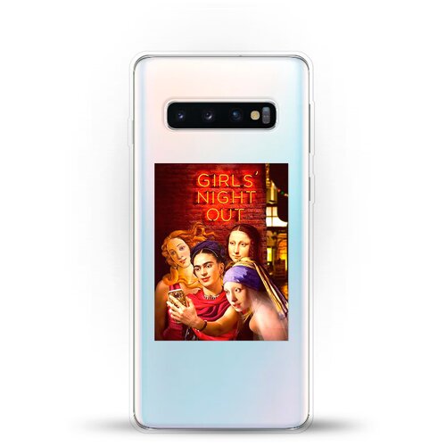 фото Силиконовый чехол girls nignt out на samsung galaxy s10 andy & paul