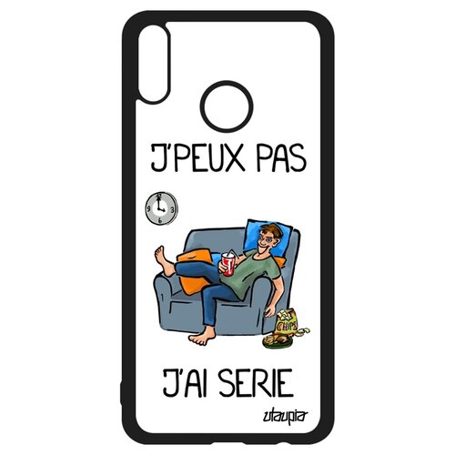 фото Чехол на мобильный honor 8x, "не могу - у меня сериал!" шутка серия utaupia