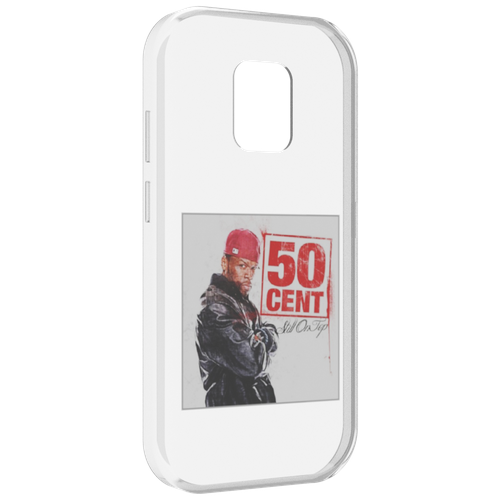 Чехол MyPads 50 Cent - Still On Top для UleFone Power Armor 14 / 14 Pro задняя-панель-накладка-бампер