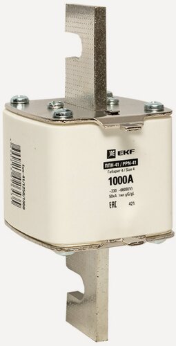 Изображение товара Плавкая вставка EKF ППН-41, для защиты электроустановок, 1 шт