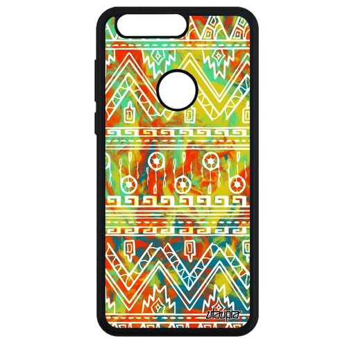 фото Чехол на смартфон honor 8, "ацтекские мотивы" геометрический трайбл utaupia