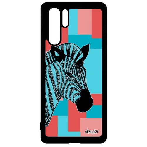 фото Чехол на телефон p30 pro, "зебра" zebra лошадь utaupia