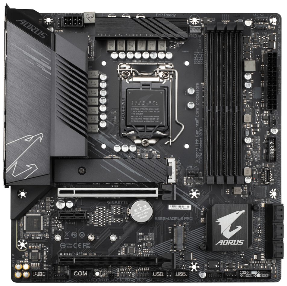 Материнская плата GIGABYTE B560M AORUS PRO (LGA1200, mATX)