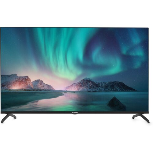 Телевизор LED Hyundai 43 H-LED43BU7006 Android TV Frameless Metal черный 4K Ultra HD 60Hz DVB-T DVB-T2 DVB-C DVB-S DVB-S2 USB WiFi Smart TV led samsung crystal 4k smart tv tu8000 series 8 ue65tu8000u черный