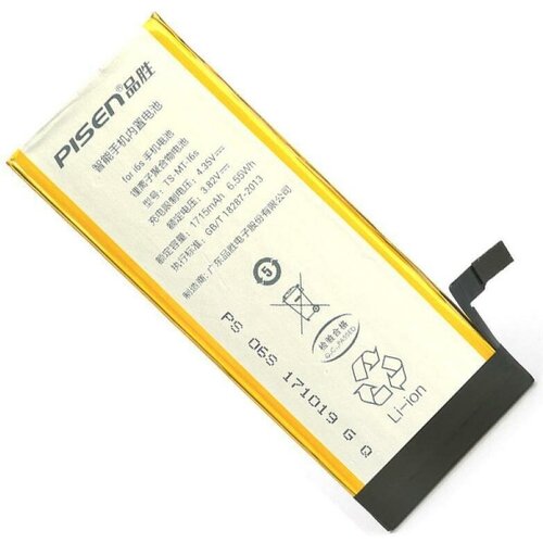 Аккумуляторная батарея для iPhone 6s (616-00033) Pisen 1715 mAh аккумулятор для apple iphone 6s 616 00033 1715 mah