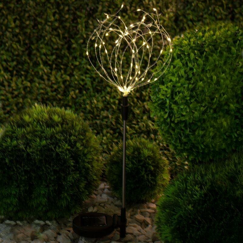 Светильник садовый Фейерверк на солнечной батарее ERAUF024-01 | код. Б0044216 | Эра ( 1шт. )