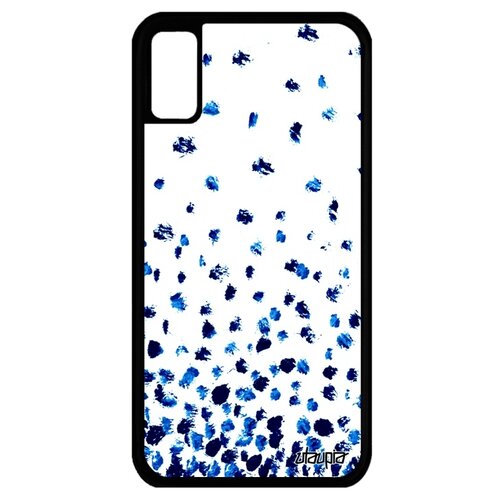 фото Чехол на мобильный iphone xs, "снег" хлопья пятна utaupia