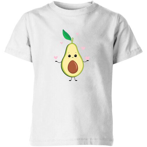 Футболка Us Basic, размер 6, белый мужская футболка авокадо с сердечками m белый