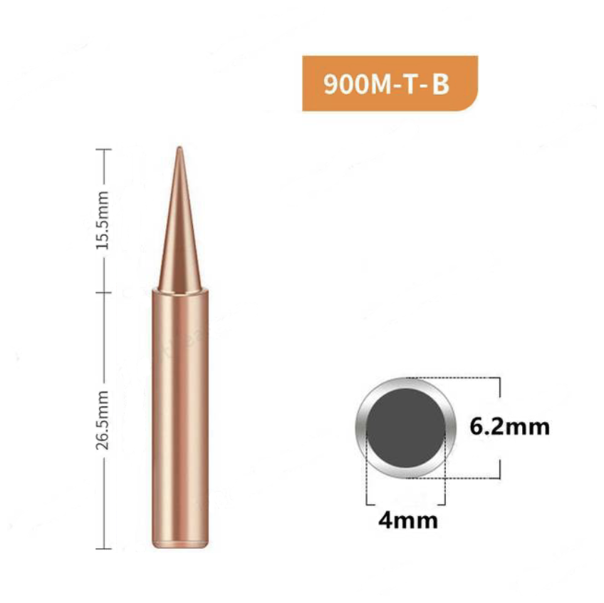 Жало паяльное медное 900M-T-K